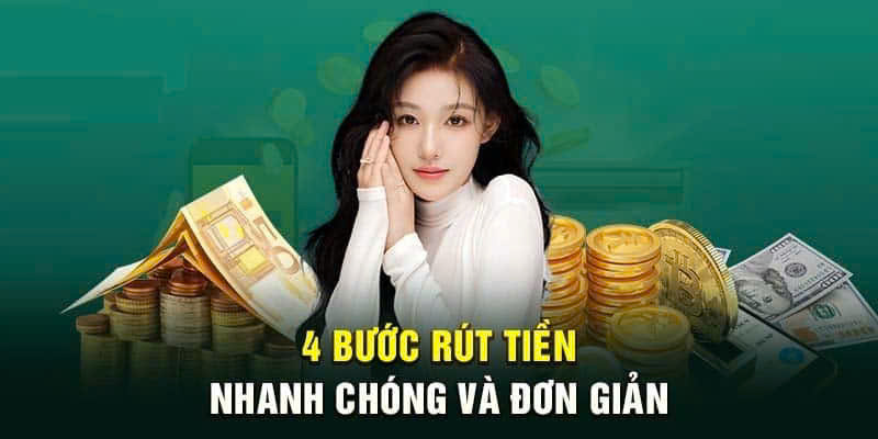 Rút tiền qua tài khoản ngân hàng tại helo88