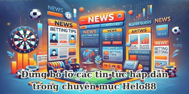 Đừng bỏ lỡ các tin tức hấp dẫn trong chuyên mục này của Helo88