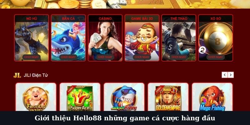 Giới thiệu Helo88 những game cá cược hàng đầu