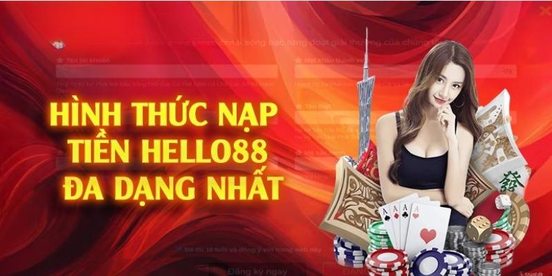 Hướng dẫn quy trình nạp tiền tại nhà cái Helo88 nhanh chóng